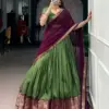 WMN 2045 Dola Chex Zari Weaving Occasion Lehenga Choli