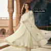 Laxmy Vol 84 Vichitra Silk Anarkali Readymade Dress Wholesale