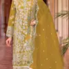 Zarin Vol 190 Organza Silk Party Wear Readymade Dress Wholesale