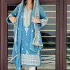 Zarin Vol 189 Georgette Festive Readymade Dress Wholesale