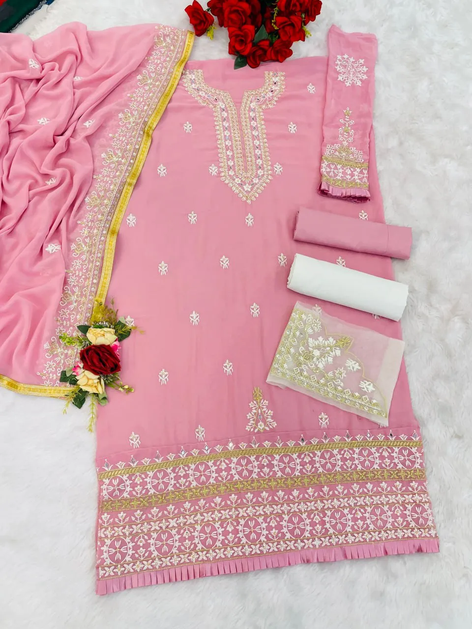 Beautiful Zarin Vol 189 Georgette Festive Readymade Dress Wholesale 2026