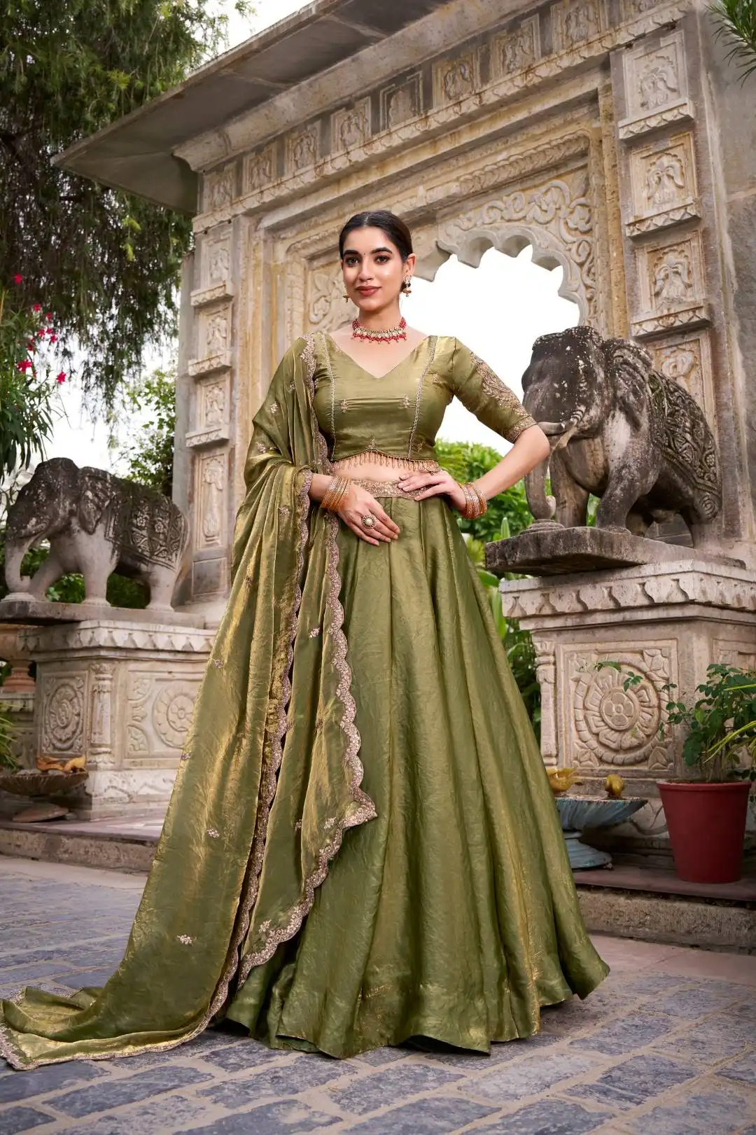 Beautiful WMN 1440 Fendi lehenga Choli Collection With Embroidery Work Wholesale 2026
