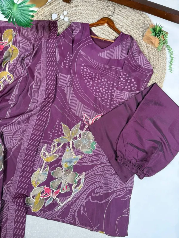 Stylish WMN Livaa Roman Silk Foral Printed Readymade Dress Wholesale 2026