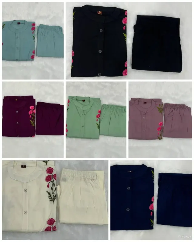 Latest SS2016 Heavy Rayon Co Ord Set Collection Wholesale 2026