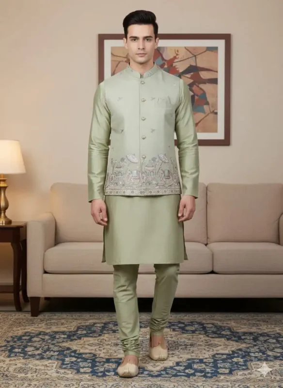 Beautiful Shyam Vol 75 Wedding Kurta Pajama With Jacket For Men Wholesale 2026