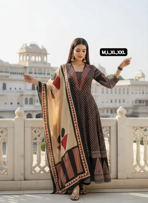 Latest Laxmy Vol 53 Anarkali Dress Wholesale Market in Surat Wholesale 2026