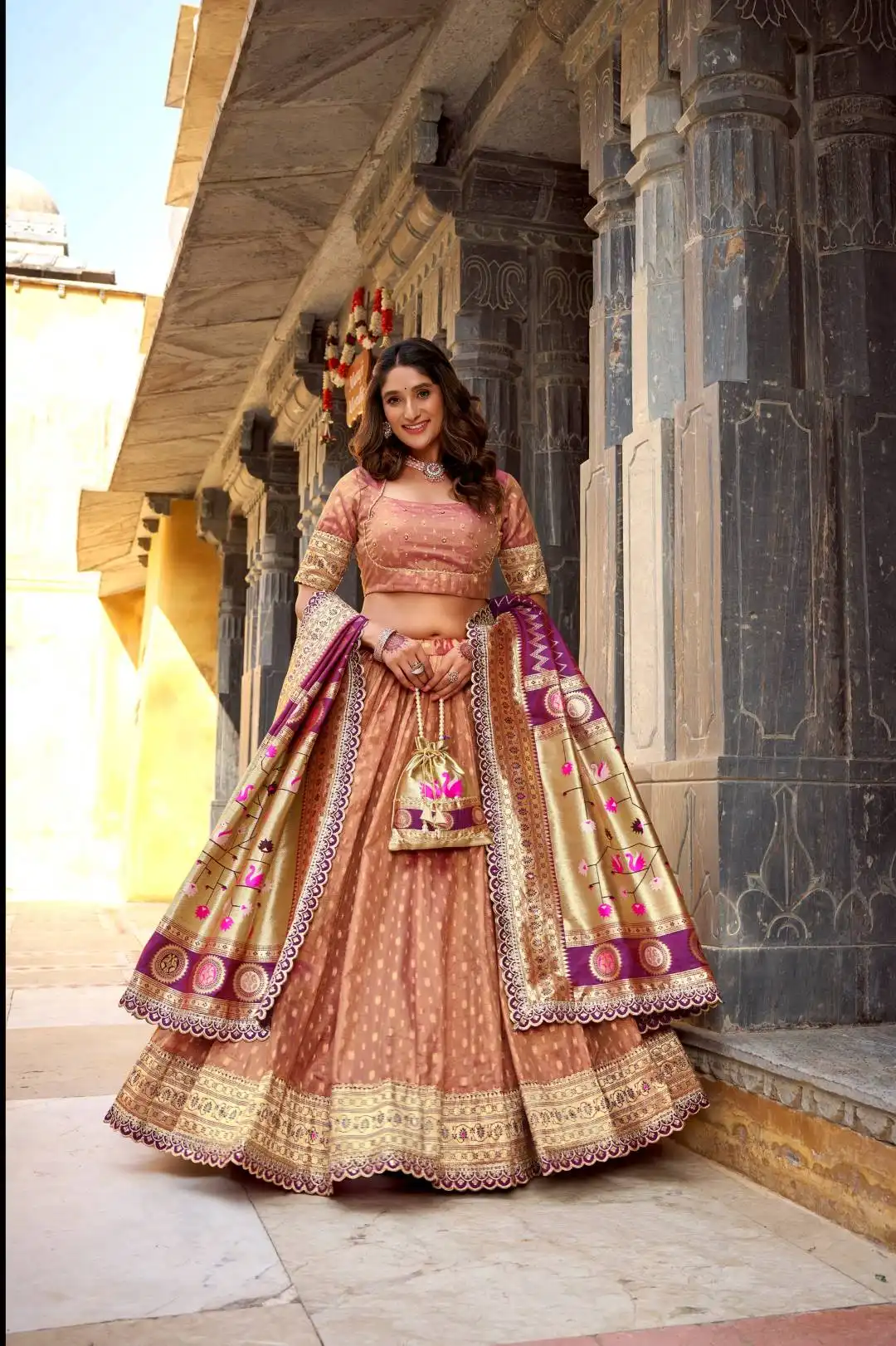 Launching WMN 2032A Latest Paithani Lehenga Choli For Women Wholesale 2026