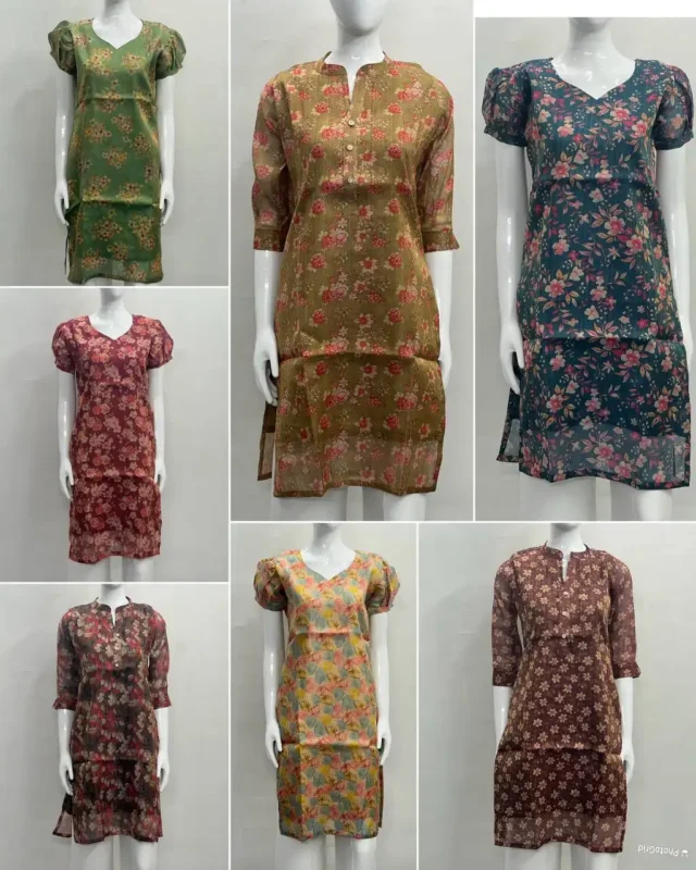 Latest SS2016 Vol 21 Printed Kurti Wholesale Market in Surat Wholesale 2026