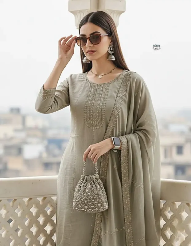 Latest Laxmy Vol 65 Embroidery Kurti Pant With Dupatta For Women Wholesale 2026