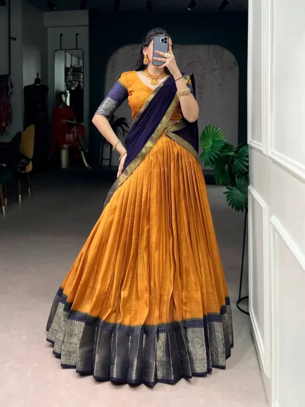 Latest WMN 2045 Dola Chex Zari Weaving Occasion Lehenga Choli Wholesale 2026