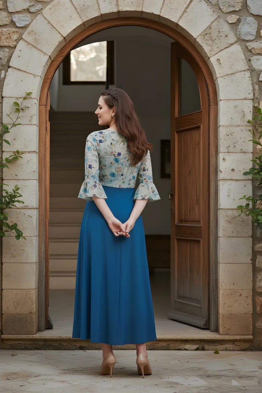 Stylish Shiv 302 Georgette Crepe Printed Dress Wholesale 2026