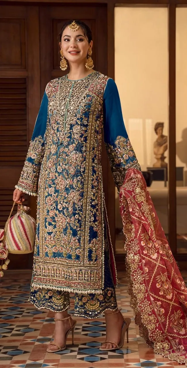 Launching Zarin Vol 193 Georgette Embroidery Readymade Dress Wholesale 2026