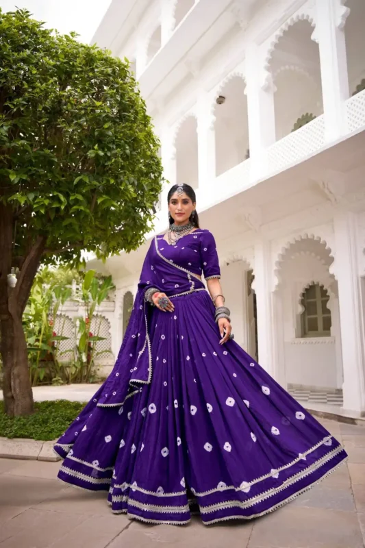 Launching WMN Roop 1663 Chanderi Bandhej Print Lehenga Choli Wholesale 2026
