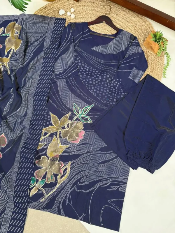 Stylish WMN Livaa Roman Silk Foral Printed Readymade Dress Wholesale 2026
