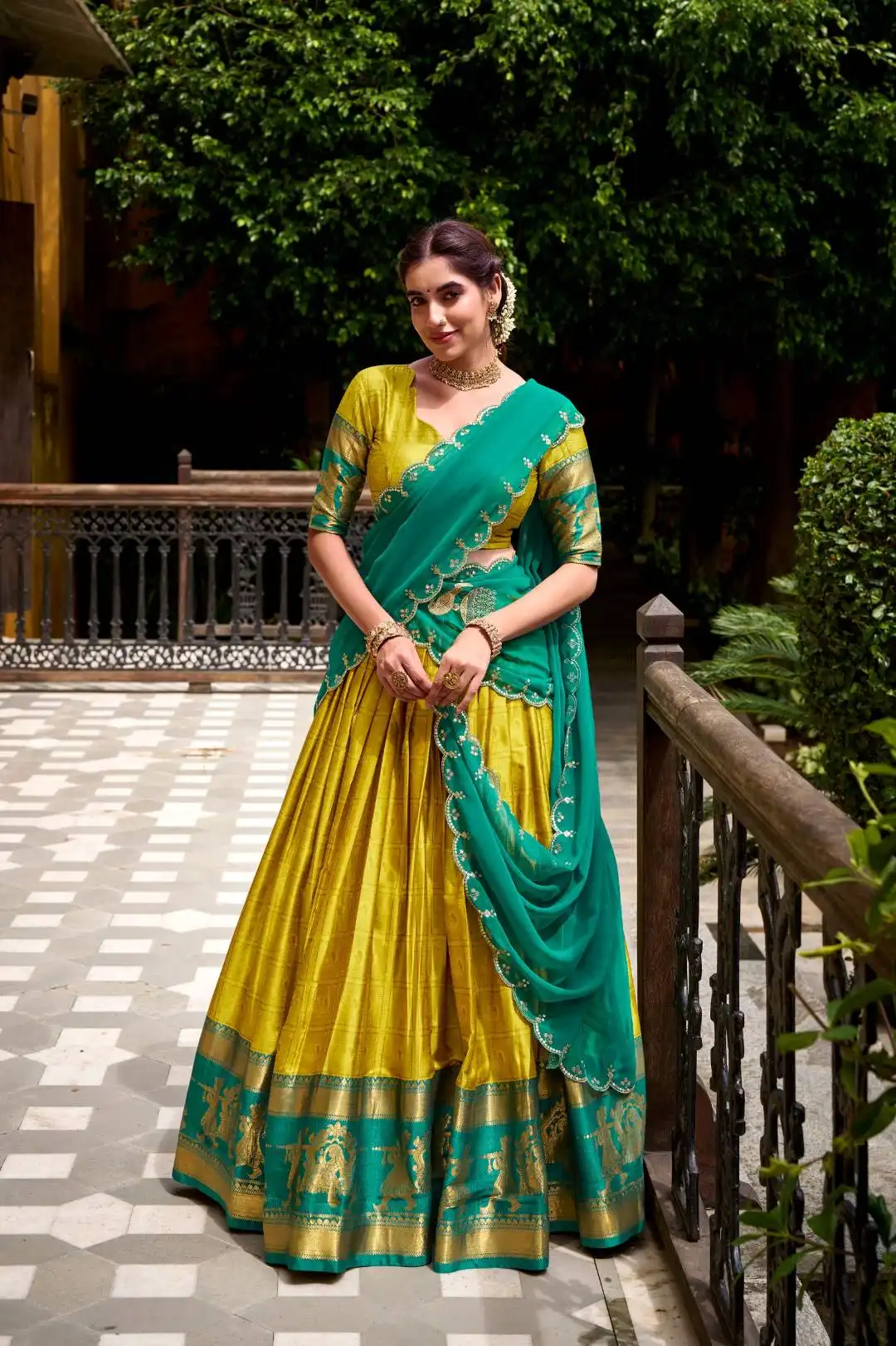 Beautiful WMN 2028 Poly Cotton Chaniya Choli With Zari Weaving Work Wholesale 2026