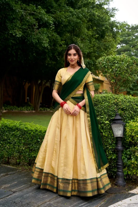 Buy WMN 2019 Kanchipuram Lehenga Choli Collection Wholesale 2026