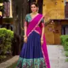 WMN 1244 Krishika Aastha Silk Chaniya Choli 04 Pcs Set