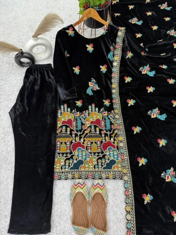 Latest Sabina 5220 Viscose Velvet Readymade Dress 04 Pcs Set Wholesale 2026