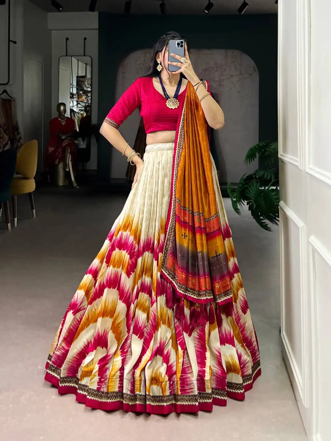 Latest WMN 1247 Tasar Silk Lehenga Choli Collection Wholesale 2026