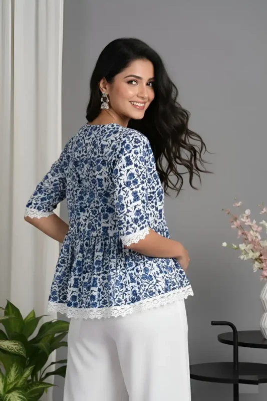 Stylish Shiv Vol 152 Cotton Printed Lace Border Short Top Wholesale 2026