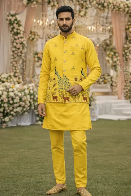 Latest Shyam Vol 62 Traditional Men’s Kurta Koti Set Wholesale 2026