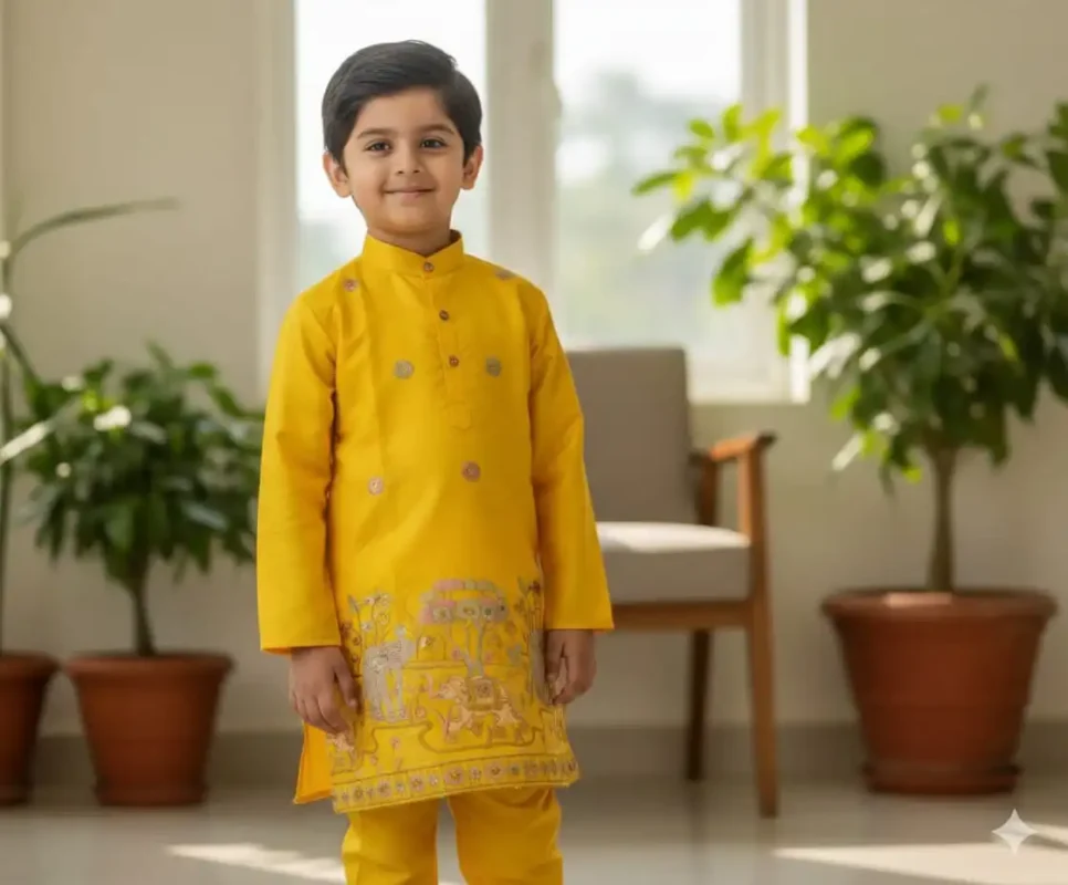 Latest Shyam Vol 83 Kids Wedding Kurta Pajama Daman Work Wholesale 2026