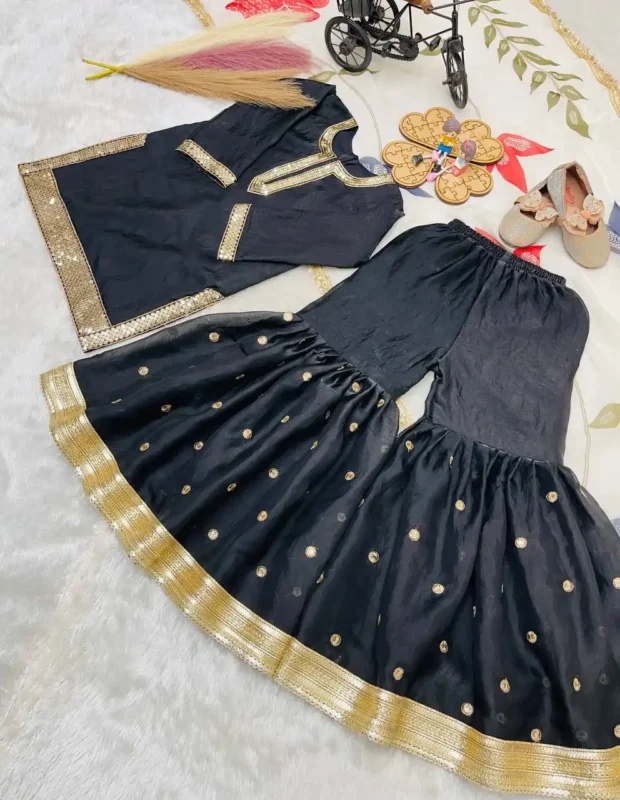 Buy Baby 243 Eid Special Kids Sharara Suit 2026 Wholesale 2026