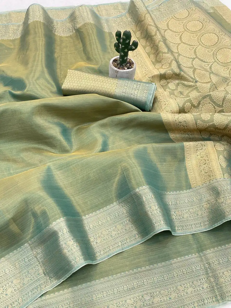 Buy Laxmi 1053 Banarasi Silk Copper Zari Saree Wholesale Market Wholesale 2026