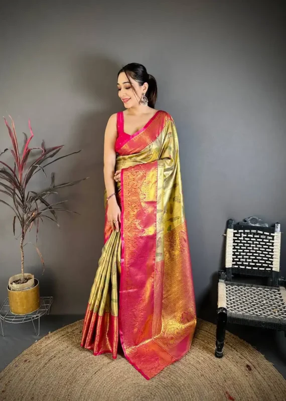 Beautiful Laxmi 1056 Kanjivaram Silk Weaving Traditional Saree Wholesale 2026