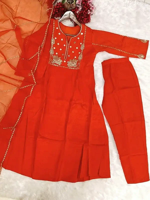 Stylish Laxmy Vol 78 Embroidery Work Kurti Pant With Dupatta Collection Wholesale 2026