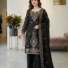 Sabina 5335 Embroidery Beads Work Kurti Palazzo With Dupatta