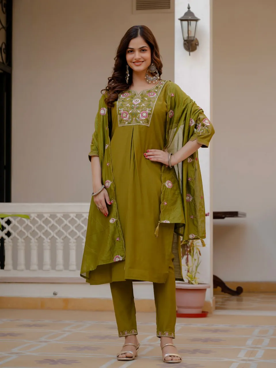 Beautiful Lila Vol 145 Mango Silk Hand Work Readymade Dress Wholesale 2026
