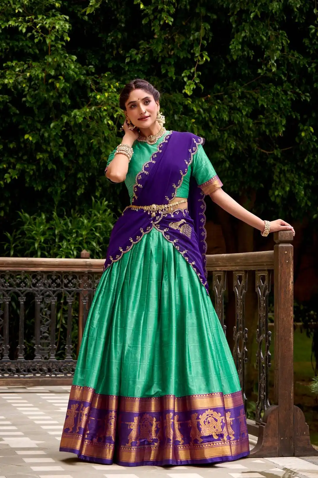 Beautiful WMN 2028 Poly Cotton Chaniya Choli With Zari Weaving Work Wholesale 2026