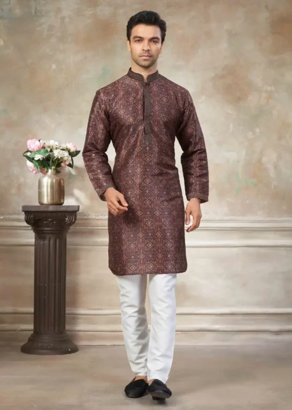 Launching Shyam Vol 59 Silk Digital Printed Kurta Pajama Men’s Wear Wholesale 2026