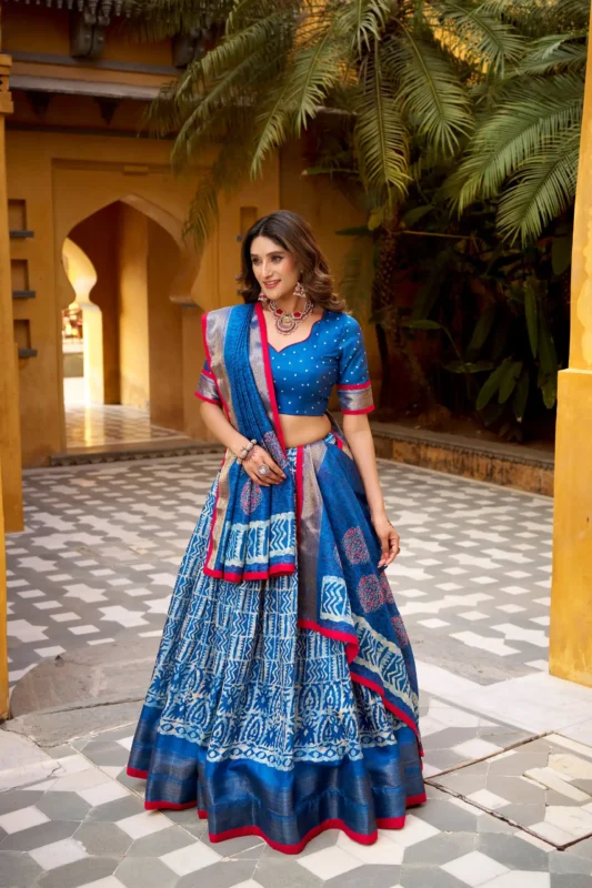 Launching WMN 1252 Dola Silk Batik Printed Lehenga Choli Wholesale 2026