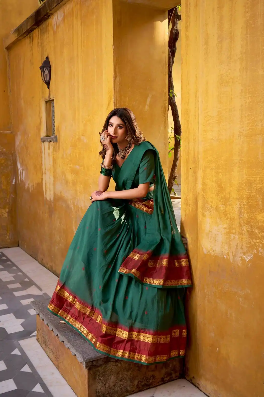 Beautiful WMN 1904A Lehenga Choli Pongal Design Wholesale 2026