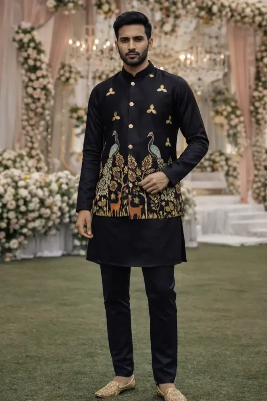 Latest Shyam Vol 62 Traditional Men’s Kurta Koti Set Wholesale 2026