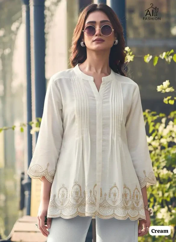 Stylish SS2016 Adaa 7.0 Short Top Wholesale Market Surat Online Wholesale 2026