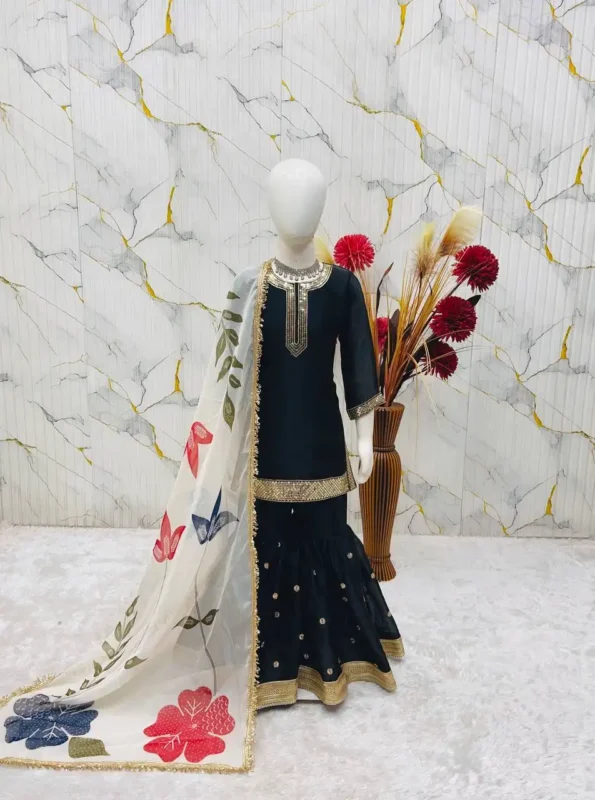 Buy Baby 243 Eid Special Kids Sharara Suit 2026 Wholesale 2026