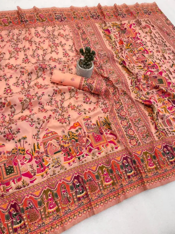 Launching Laxmi 1051 Rajwadi Zari Weaving Saree For Wedding Function Wholesale 2026