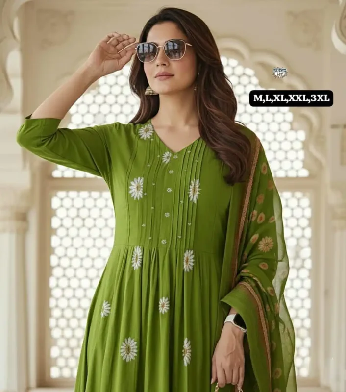 Stylish Laxmy Vol 76 Embroidery Work Kurti Pant With Dupatta Collection Wholesale 2026