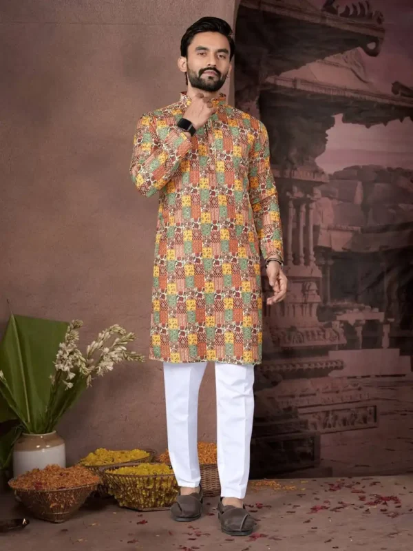 Latest Shyam Vol 95 Multi Printed Occasion Kurta Pajama For Men Wholesale 2026
