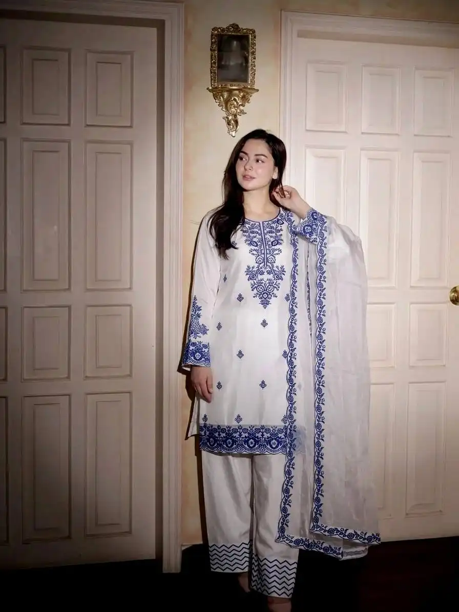 Sabina 5336 White Designer Readymade Dress Festival Collection