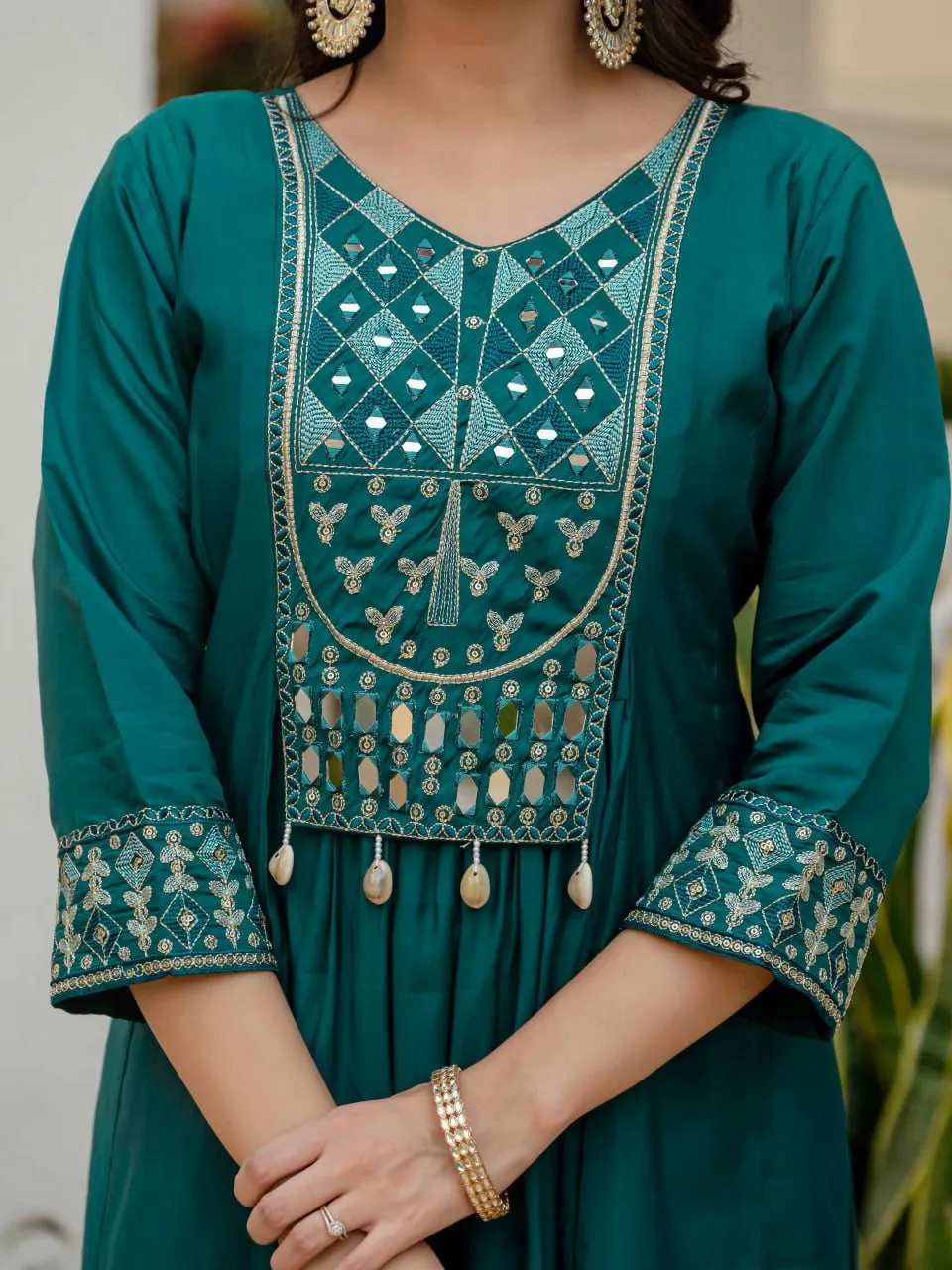 Stylish Lila Vol 126 Roman Silk Mirror Work Anarkali Kurti Wholesale 2026