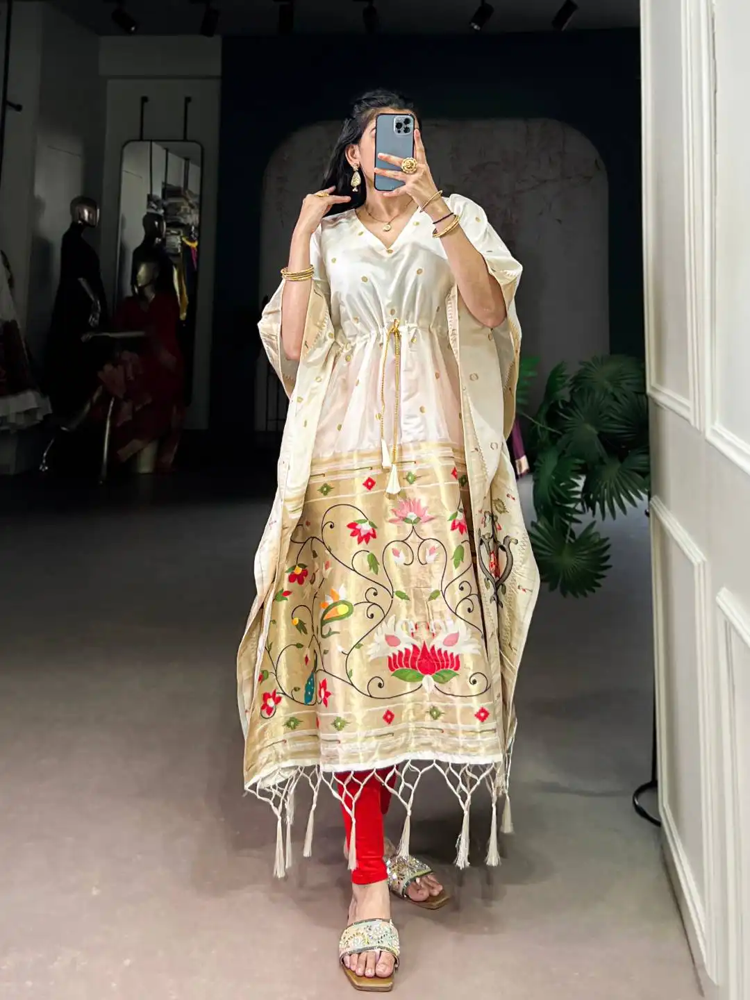 Launching WMN 3801 Jacquard Party Wear Western Kaftan Collection Wholesale 2026