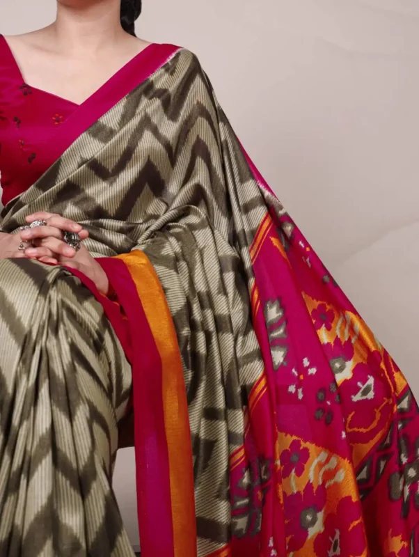 Stylish WMN 7043 Tasar Silk Printed Sari Collection Below 1000 Wholesale 2026