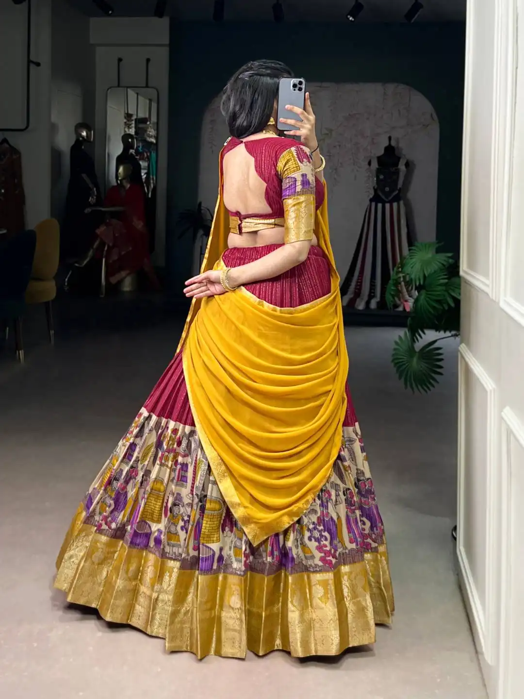 Buy WMN 1242 Nitriya Poly Chander Printed Chaniya Choli Collection Wholesale 2026
