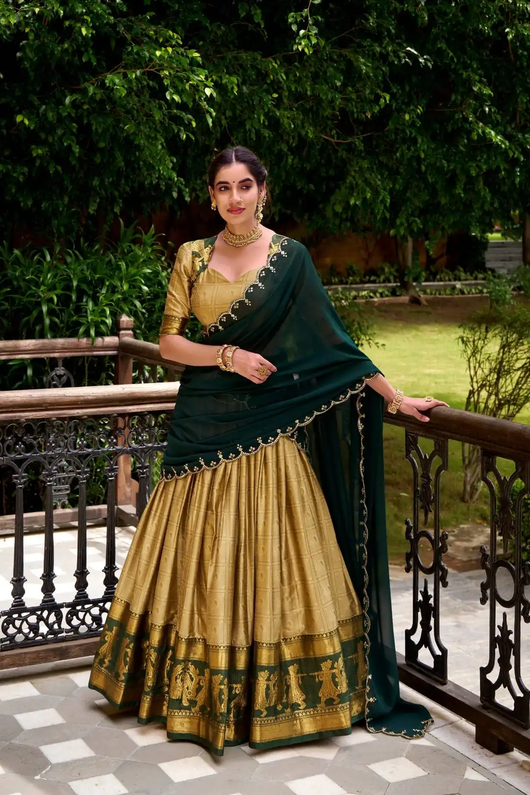 Beautiful WMN 2028 Poly Cotton Chaniya Choli With Zari Weaving Work Wholesale 2026