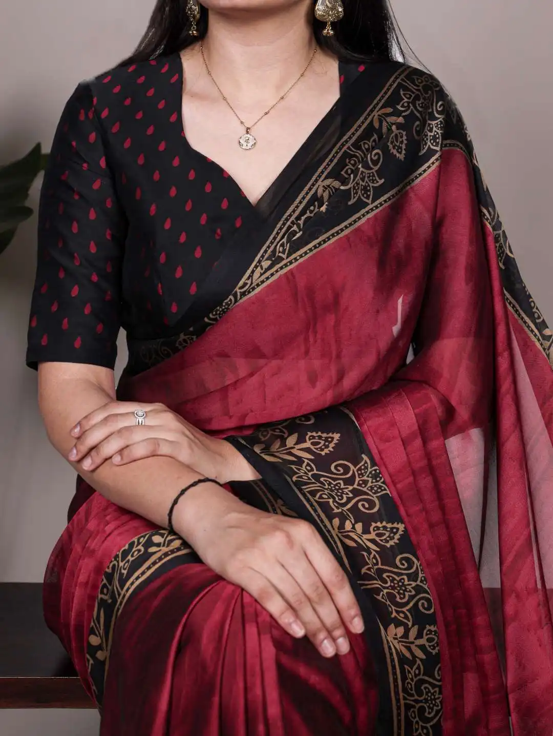 Stylish WMN 7103 Rangoli Silk Printed Saree 04 Pcs Set Wholesale 2026