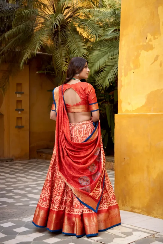 Launching WMN 1252 Dola Silk Batik Printed Lehenga Choli Wholesale 2026